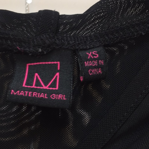*CLEARANCE* Material Girl Mesh See-Through Hoodie - Picture 3 of 6